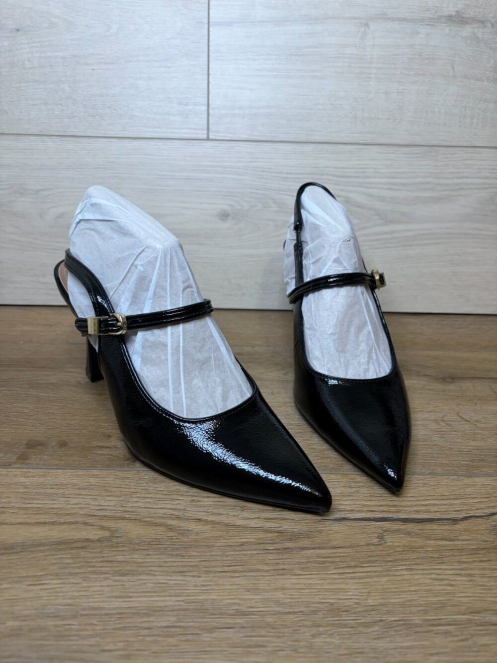 Marc Fisher Cavaler Black Pointed Toe Stiletto High Heel Pumps Size 8.5M